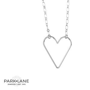 3 for $25 Park Lane Silver Heart Necklace